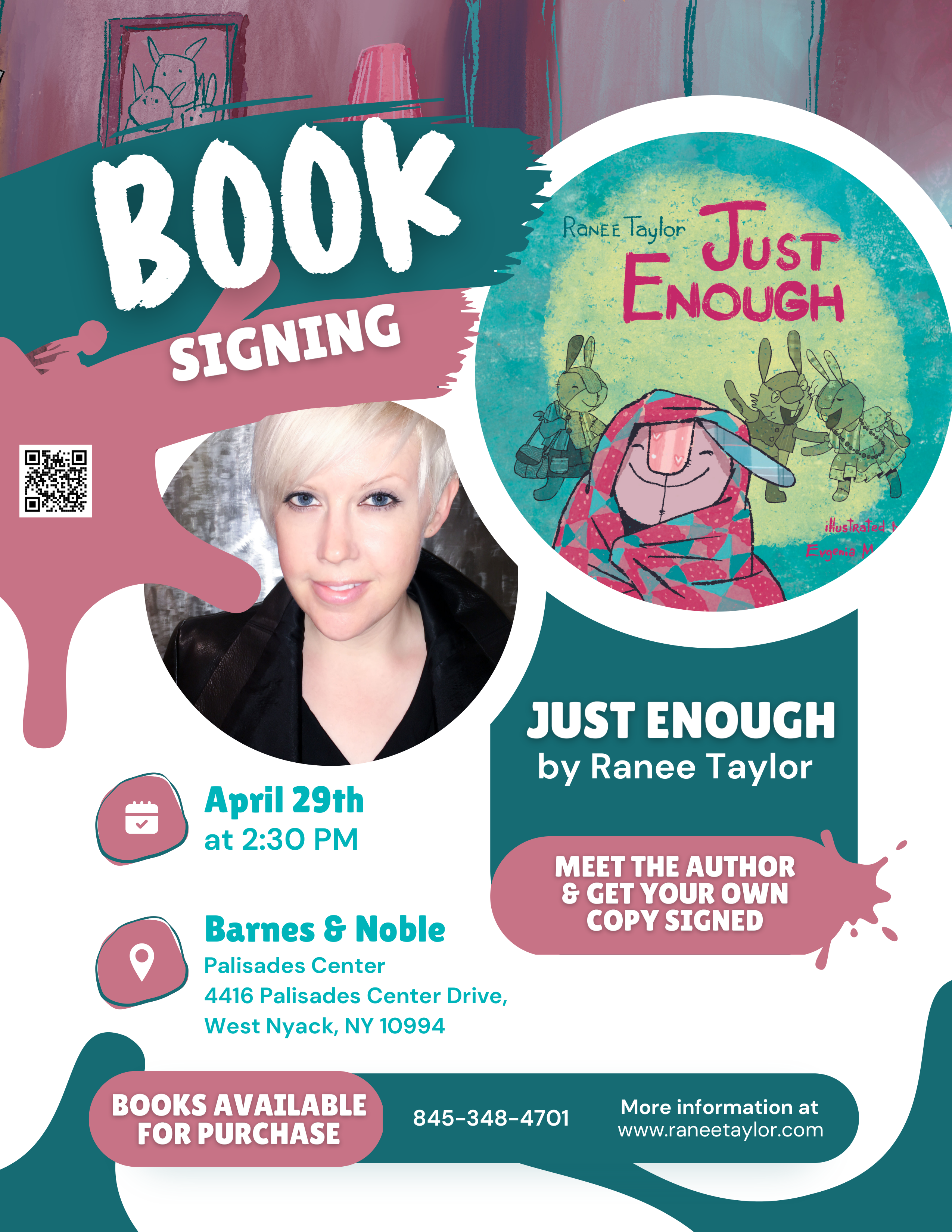 Book Signing Flyer 8