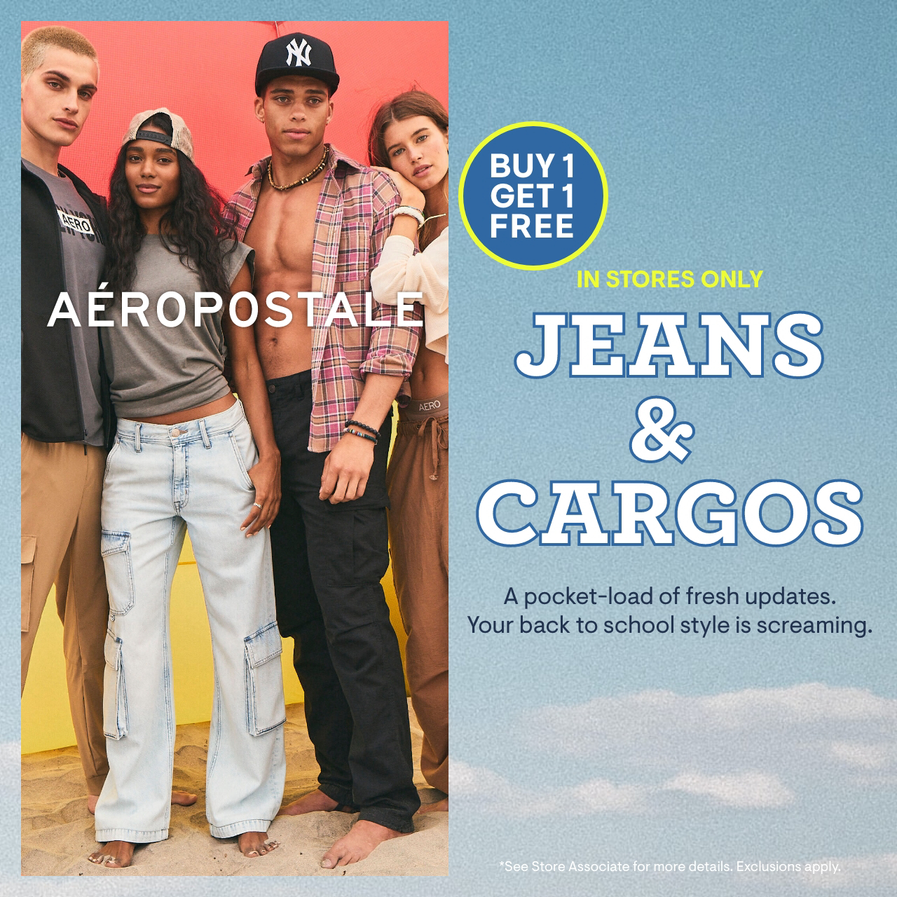 Aeropostale Campaign 95 Jeans Cargos. Buy 1 Get 1 Free EN 1280x1280 1