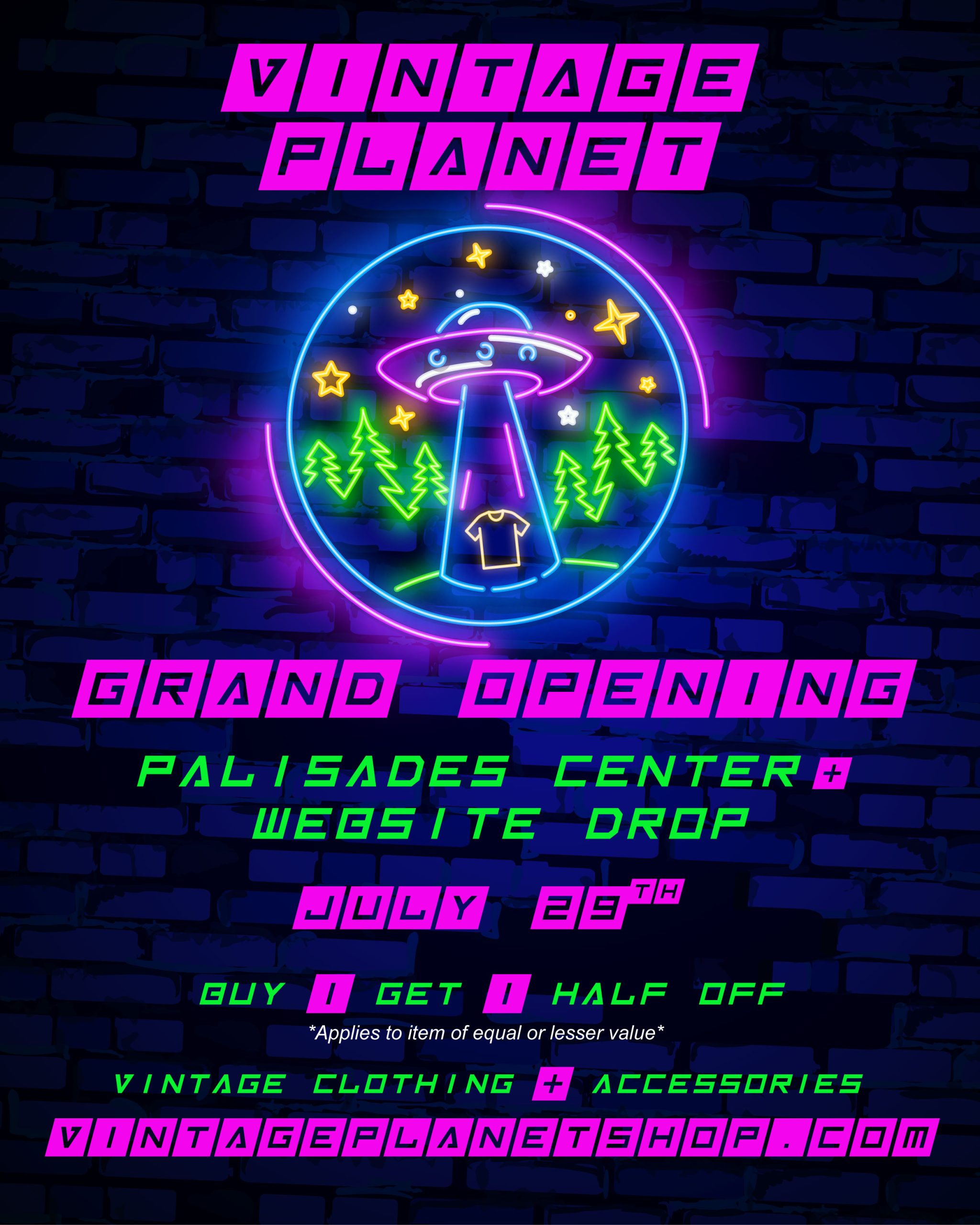 Vintage Planet Palisades Center Opening 2