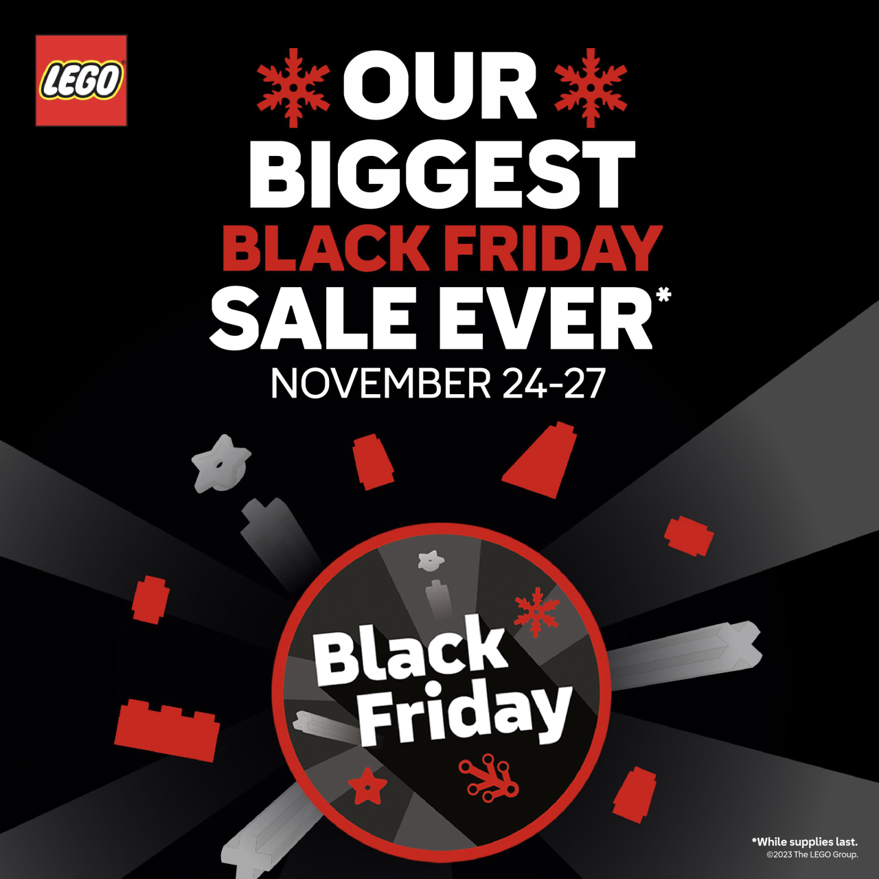 LEGO Campaign 13 LEGO® Black Friday is back EN 1280x1280 1 1